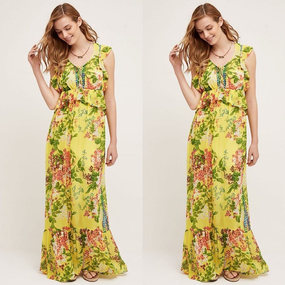 Anthropologie Sungrove Maxi Dress